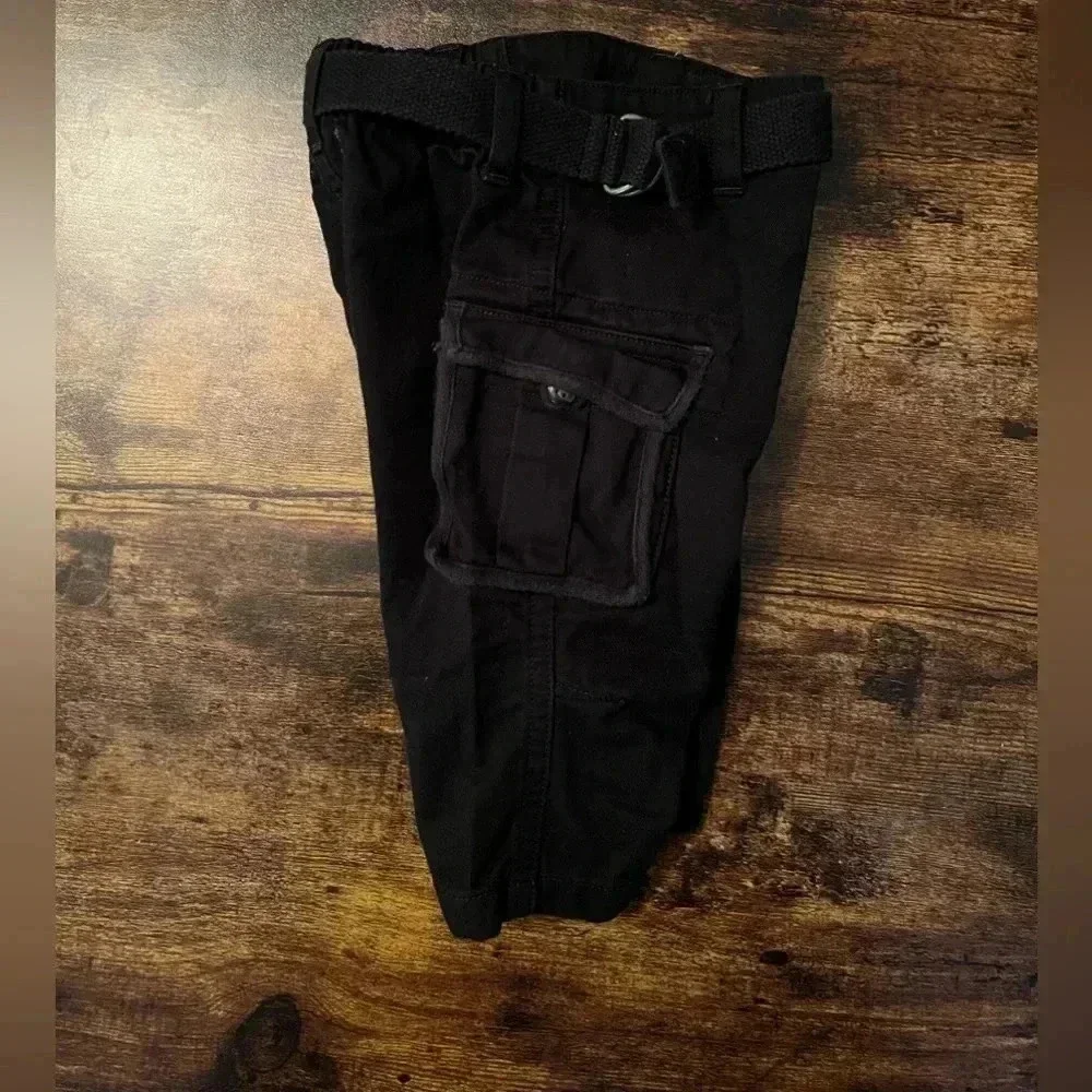 Ralph Lauren | infant boys black cargo pants. Size: 6M.